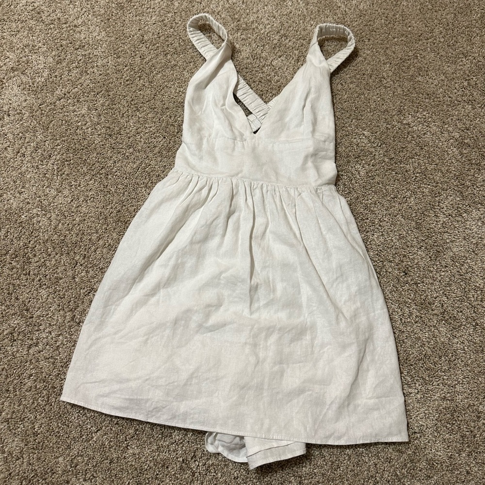 ABERCROMBIE White Dress